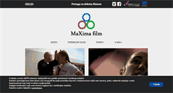 Desktop Screenshot of maxima-film.hr